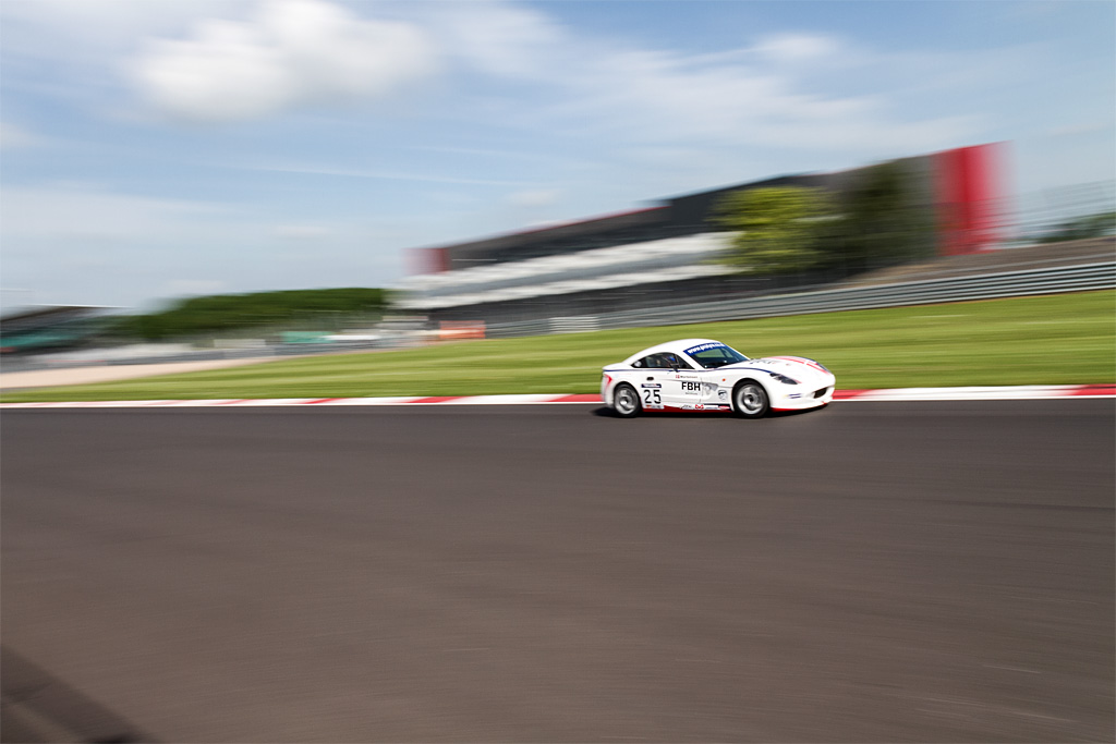 Fuld fart på Frederik Mortensen i Ginetta GT5 Challenge
(Foto: Gripping Media ApS)